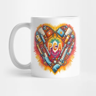 Tie Dye PCA Cute Nurse Day CNA RN Nurse Week Nursing Mug